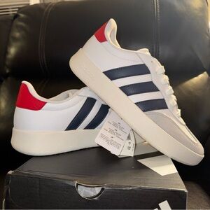 New Adidas Barreda Mens Athletic Shoes White Sneakers Footwear IH1228 Size 7